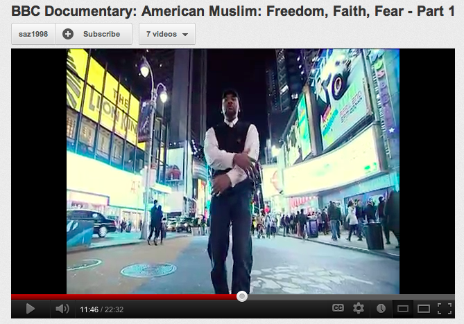 Performing in Times Square